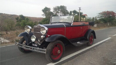 best chevrolet vintage car rental company in udaipur